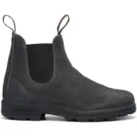 Blundstone Chealsea Boos 1910 Original Waxed Suede Unisex Steel Grey-Schuhgröße 42