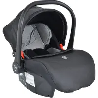 Moni Babyschale i-Size Multi (40 - 87cm) Gruppe 0+ Fußabdeckung Kopfstütze Gurt grau