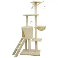 Big Buy Cooking Jipsy Katzenkratzbaum 79 x 34 x 138 cm Beige