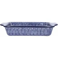 Bunzlau Castle Auflaufform mit Handgriffen Lace (18,5 x 28 cm)
