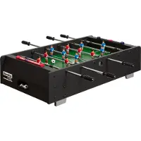 Bandito Bandito, Tischfußball Kickertisch "Mini-Kicker", schwarz