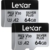Lexar Uhsi/u3/a2/4k R205/w100 Microsdxc-karte