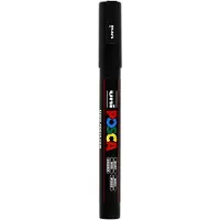 Uni-Ball 186599 Posca Find Round Tip Black Filzstift 6 Einheiten