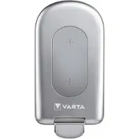 Varta 57914 101 111, Drinnen, AC, Kabelloses Aufladen, Silber