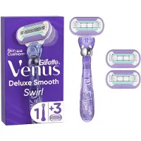 Gillette - Swirl Starter-Set 4 Stück - Flexball Swirl Griff & 3 x Klingen