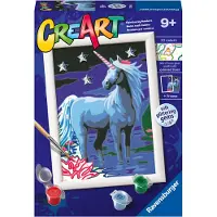 Ravensburger CreArt Malen nach Zahlen – Magisches Einhorn