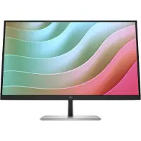 HP E-Series E27k G5 4K USB-C-Monitor, 68,6 cm (27"), 3840 x 2160 Pixel, 4K Ultra HD, LCD, 5 ms, Schwarz, Silber