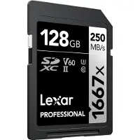 Lexar Professional 1667x 128GB SDXC UHS-II Karte