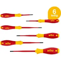 Wiha Schraubendrehersatz 3251 K6 6-tlg.TX slim fix VDE