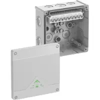 Spelsberg 81042001 Abzweigkasten, Schutzart IP66, max. Leiterquerschnitt 102, Schlagfestigkeit IK07, Schutzklasse II, Ui 690V AC, Ui 690V DC, DLG