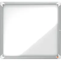 Nobo Premium Plus 6xa4 Blatt Außendisplay Gehäuse Magnetisch Weißer Hintergrund