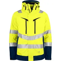 Projob Reflektierende Jacke 6446 3in1 Gelb/Marine