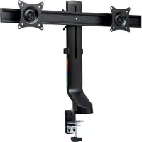 Kensington SmartFit Platzsparender Dual Monitorarm, Schwarz