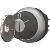 Eaton M22-WRS-MS2, Schlüsselschalter, Kunststoff, Schwarz, Titan, IP66, 29,7 mm, 29,7 mm