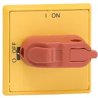 ABB OHYS3AH Selektorgriff I-0/ON-OFF rot-gelb Wellen-ø 6 mm IP54 für Lasttrenn 1SCA105325R1001
