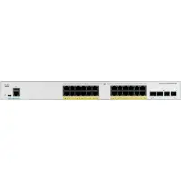 Cisco Catalyst C1000-24FP-4X-L, Managed, L2, Gigabit Ethernet (10/100/1000), Vollduplex, Power over Ethernet (PoE)