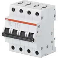ABB S203M-C63NA Sicherungsautomat C-Char., 10 kA, 63 A, 3P+NA 2CDS273103R0634 S203MC63NA