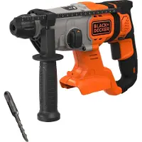Black & Decker BCD900B-XJ, Handbohrmaschine, SDS Plus, Schwarz, Orange, 1880 RPM, 2,5 cm, 1,3 cm