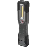 Brennenstuhl 1175680, Taschenlampe, Schwarz, Grau, Kunststoff, Tasten, IP54, LED