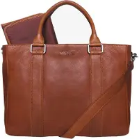 Mozz Bags Vintage Lovely Large Luiertas cognac