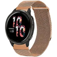 IMoshion Magnetisches Milanaise Armband - Universelle 22 mm Anschluss - Größe S - Rosé gold