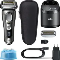 Braun Series 9 Pro 9465cc, Folienschaber, Schwarz, Silber, Akku, Lithium-Ion (Li-Ion), 60 min, 5 min