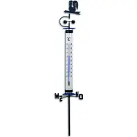 TFA Dostmann Garden Termometer Sort