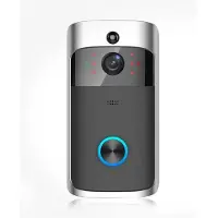 Uniq Kabellose WLAN Türklingel mit Kamera HD 720p Nachtsicht Bewegungsmelder