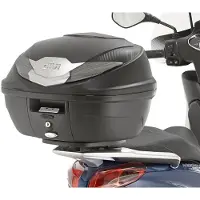 Givi Topcaseadapter für Universalplatte SR5612 für Piaggio Medley Unisexschwarz830 - Motorradzubehör - Motorradgepäck