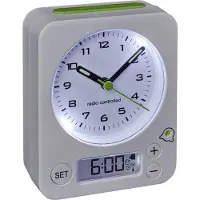 TFA-Dostmann Analoger Funkwecker mit minutengenauer digitaler Einstellfunktion COMBO 60.1511.02.04