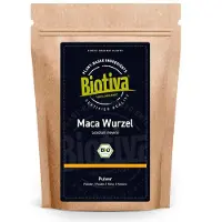 Good Organics GmbH Biotiva Maca Pulver 100g aus biologischem Anbau