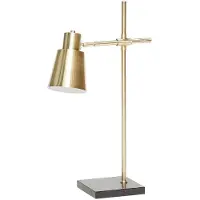 Hubsch - Fusion Tischleuchte Brass Hübsch