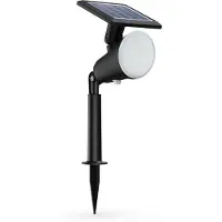 Signify Jivix Bodenspots/Erdspieße 1,4 W, Außensockel-/Pfostenbeleuchtung, Schwarz, Kunststoff, IP44, Terrasse, Garten, III
