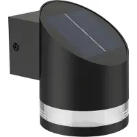 Philips Fyve Wandleuchte, 1,5 W, Wandbeleuchtung für den Außenbereich, Schwarz, Kunststoff, IP44, Terrasse, Garten, III