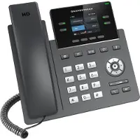 Grandstream Networks GRP2612W, IP-Telefon, Schwarz, Kabelgebundenes Mobilteil, Im Band, Außerhalb des Bandes, SIP-Info, Supervisor, Benutzer, 2 Zeilen