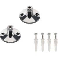 SLV Tenseo Seilsystem, Wandhalter, kurz, 2 Stück, chrom