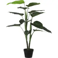 Mica Decorations Philodendron Künstliche Pflanze - H100x Ø70 cm - Grün