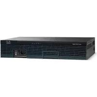 Cisco 2911, Ethernet-WAN, Gigabit Ethernet, Schwarz, Silber