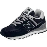 New Balance für Damen. WL574V3 Turnschuhe 574 Core schwarz (36), Wohnung, Schnürsenkel, Lässig