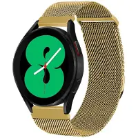 IMoshion Magnetisches Milanaise Armband - Universelle 20 mm Anschluss - Größe S - Gold