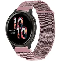 IMoshion Magnetisches Milanaise Armband - Universelle 22 mm Anschluss - Größe M - Rosa