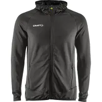 Craft Trainingsjacke Extend Full Zip Herren Asphalt-XS
