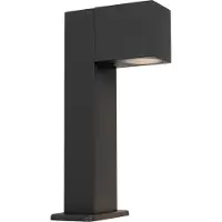 QAZQA Industrielle Stehende Außenleuchte Anthrazit 30 cm IP44 Baleno