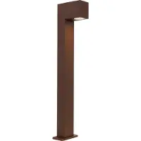QAZQA Industrielle Stehende Außenlampe rostBraun 65 cm IP44 Baleno