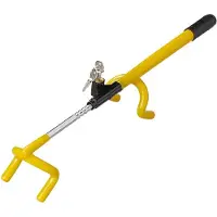 Proplus Lenkradkralle 761316V01, 21 - 37 cm Lenkraddurchmesser, mit Schlüssel