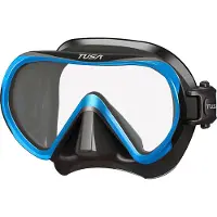 Tusa Tauchmaske INO - Schwarz - Fishtail Blue