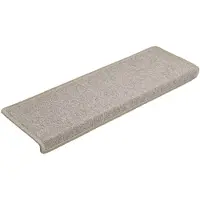 vidaXL - Treppenstufenmatten - 15 - st - 65x21x4 - cm - taupe
