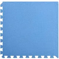 vidaXL Bodenmatten 12 Stk. 4,32 m² EVA-Schaumstoff Blau
