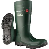 Dunlop Sicherheitsgummistiefel Purofort TerraPro S5 SRC grün Gr. 39