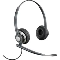 HP EncorePro 720 Binaurales Headset + Quick Disconnect, 78 g, Schwarz